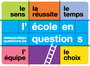 Campagne l'école en questions